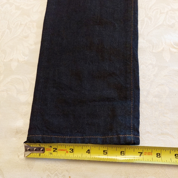 Uniqlo Ines De La Frassange slimfit straight leg low rise denim jeans. 29×33 - Picture 11 of 11